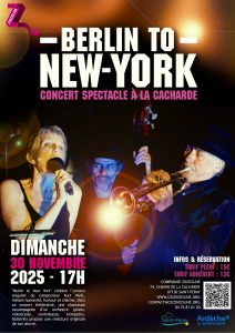 Concert théâtralisé BERLIN TO NEW-YORK
