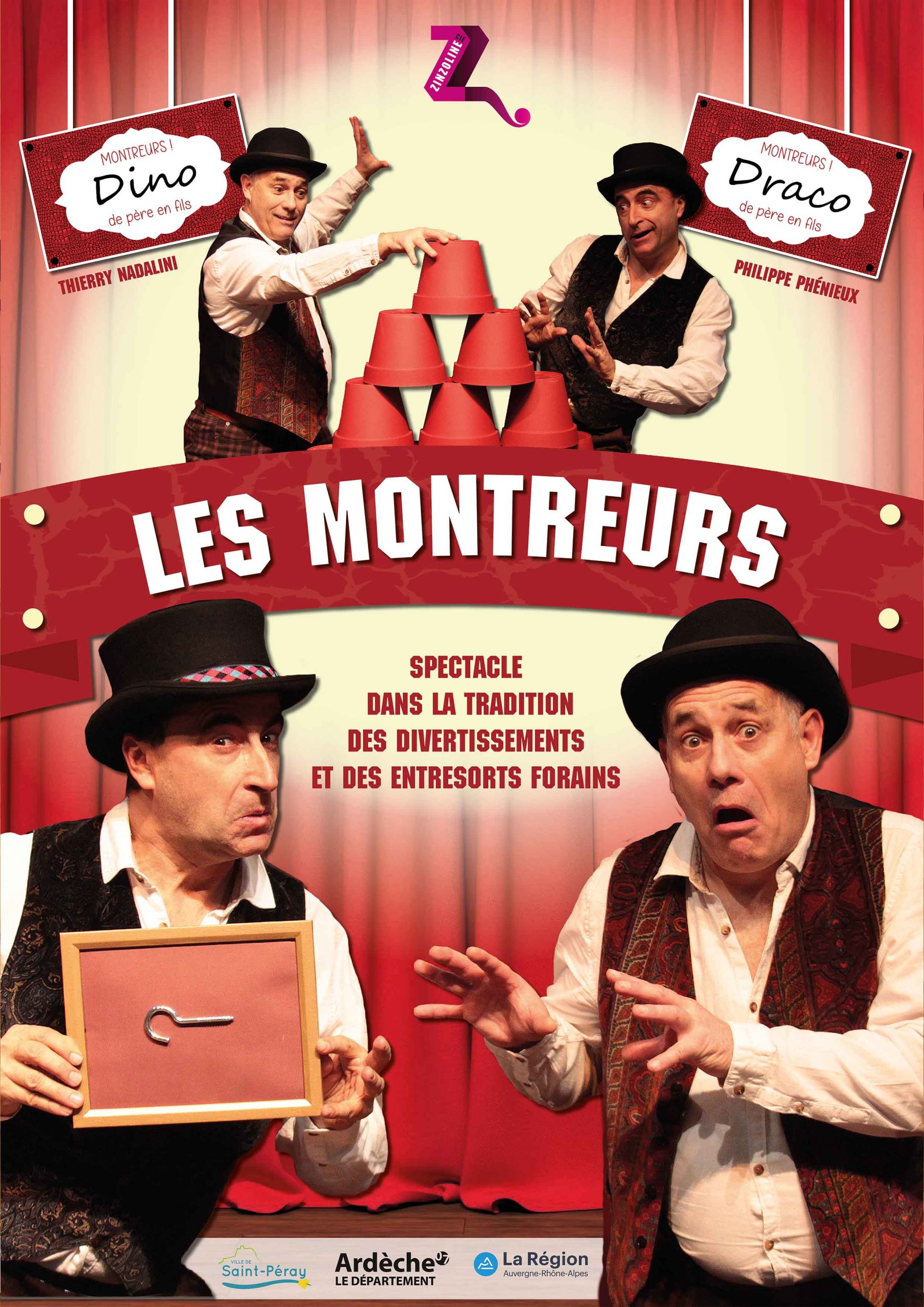 Spectacle LES MONTREURS
